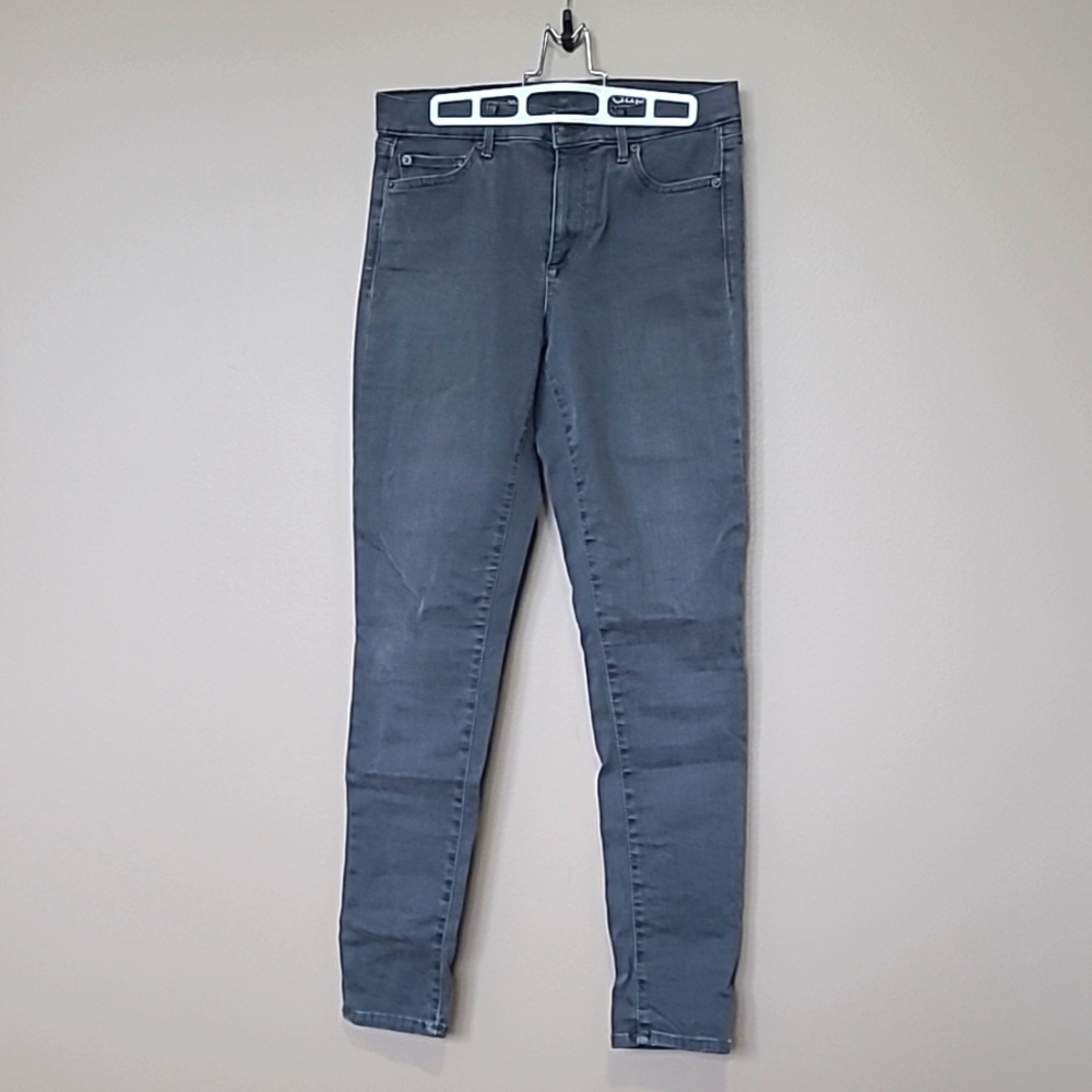 Gap 1969 Womens 30r Skinny Black/grey Jeans